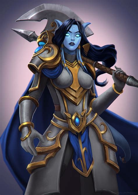 draenei racial abilities|wow draenei female.